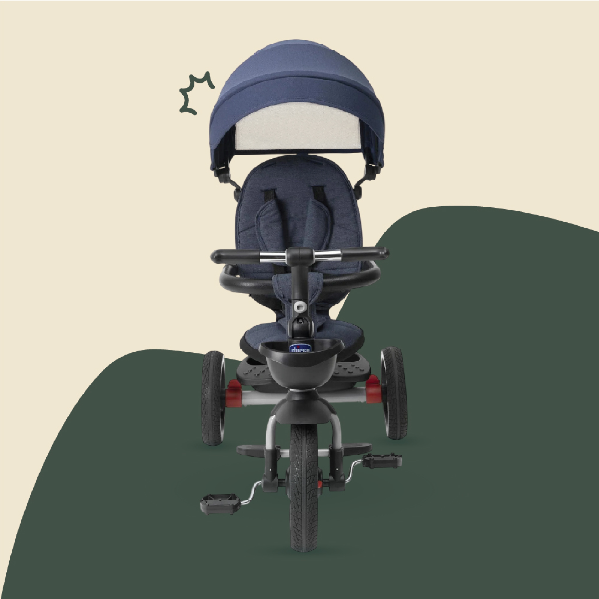 CHICCO 4 IN 1 EVOLUTIVE TRIKE-05