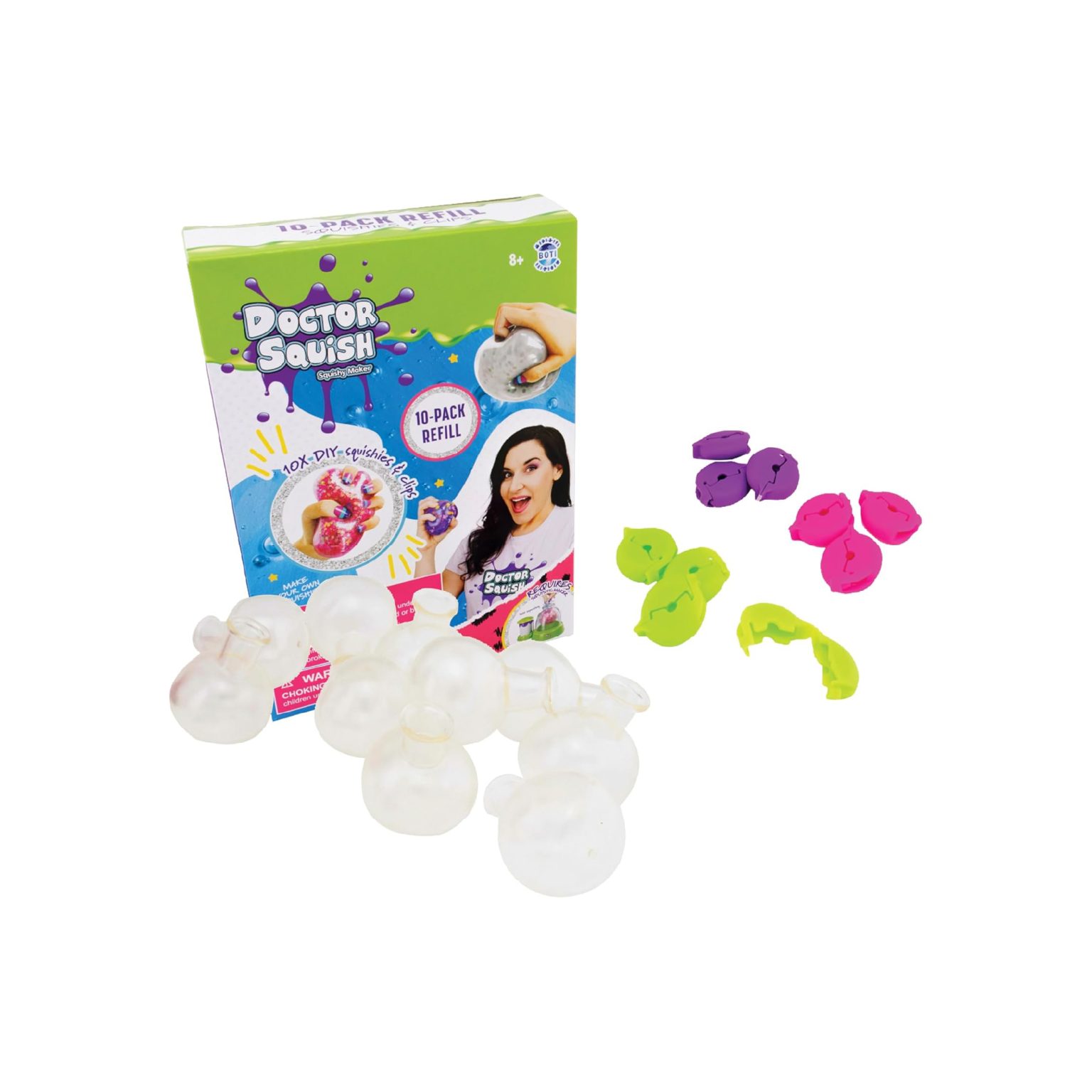 DOCTOR SQUISH SQUISHY PACK REFILL V2 ชุดรีฟิล - Kiddo Pacific