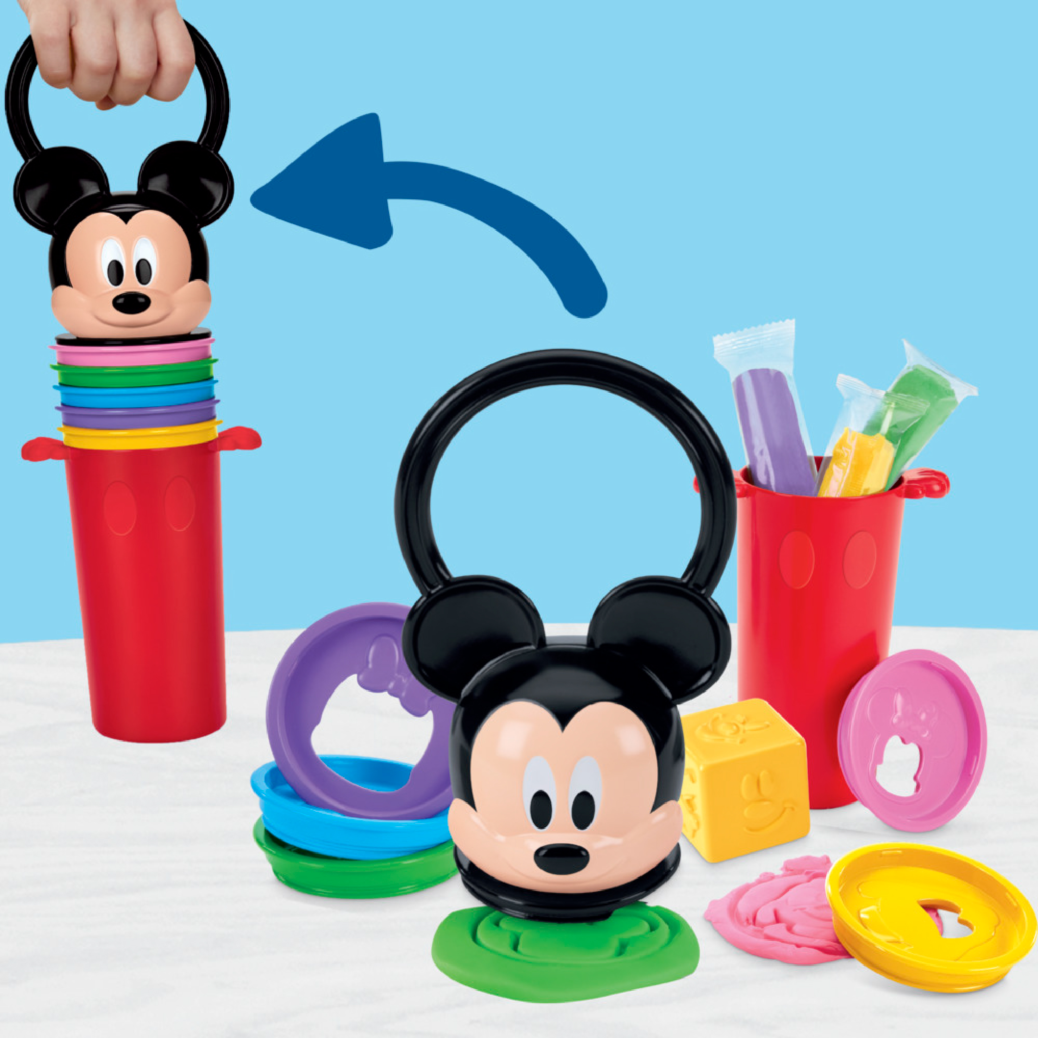 PLAY-DOH DISNEY JR MICKEY MOUSE HAPPY STACKABLE-07