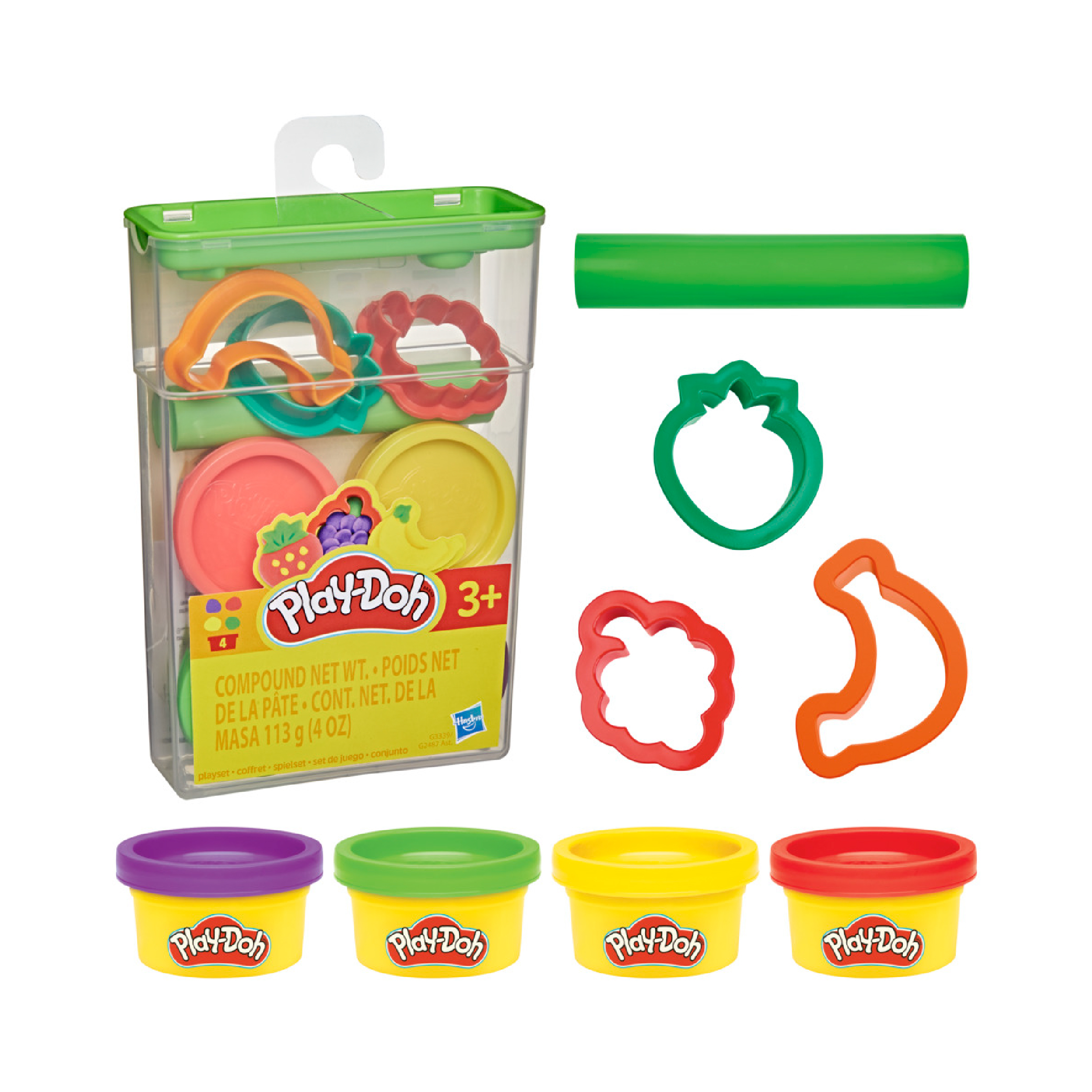 PLAY-DOH STORAGE TUB_+ FRUIT