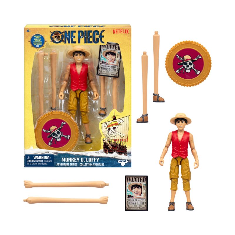 ONE PIECE ACTION FIGURE MONKEY D.LUFFY 6 INCH ฟิกเกอร์ 6 นิ้ว - Kiddo ...