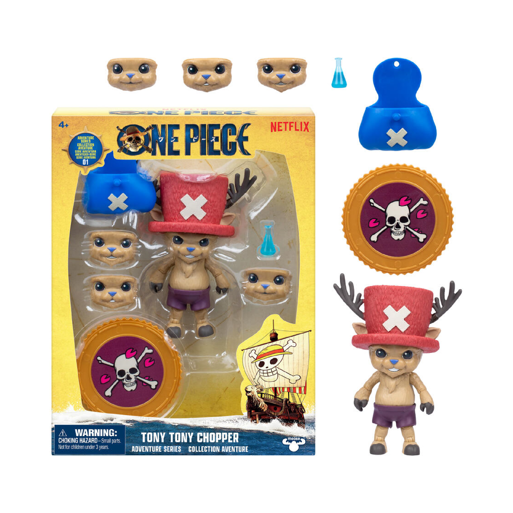 ONE PIECE ACTION FIGURE 6 INCH_+ TONY CHOPPER