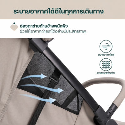 Chicco We 2 stroller รถเข็นเด็ก