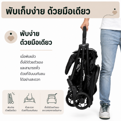 Chicco Tsomina รถเข็นเด็กแรกเกิด