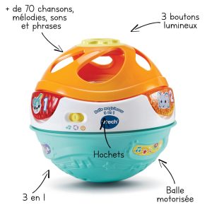 Alternative view of VTECH 3-IN-1 MAGIC MOVE BALL ของเล่นเสริมพัฒนาการ