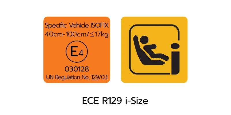 มาตรฐานความปลอดภัยคาร์ซีท ECE R129 (i-size)