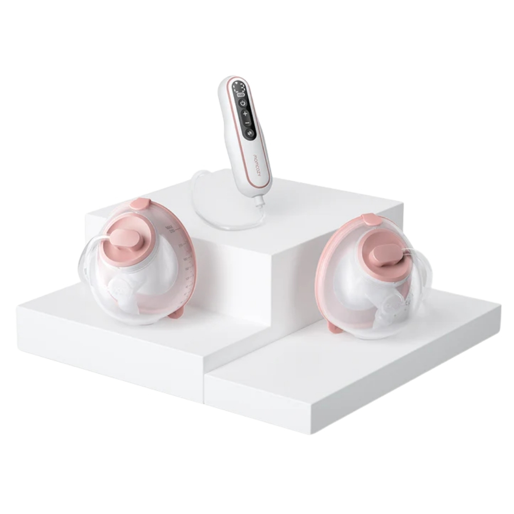 MOMCOZY V2 PRO BREAST PUMP เครื่องปั๊มนมแบบสวมใส่เกรดโรงพยาบาล