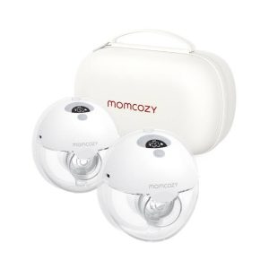MOMCOZY M5 BREAST PUMP - DOUBLE เครื่องปั๊มนมไร้สายแบบสวมใส่