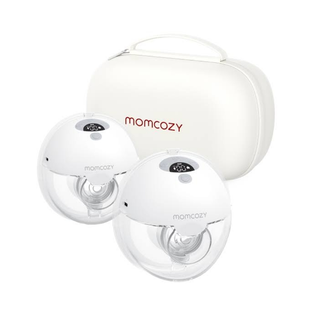MOMCOZY M5 BREAST PUMP - DOUBLE เครื่องปั๊มนมไร้สายแบบสวมใส่