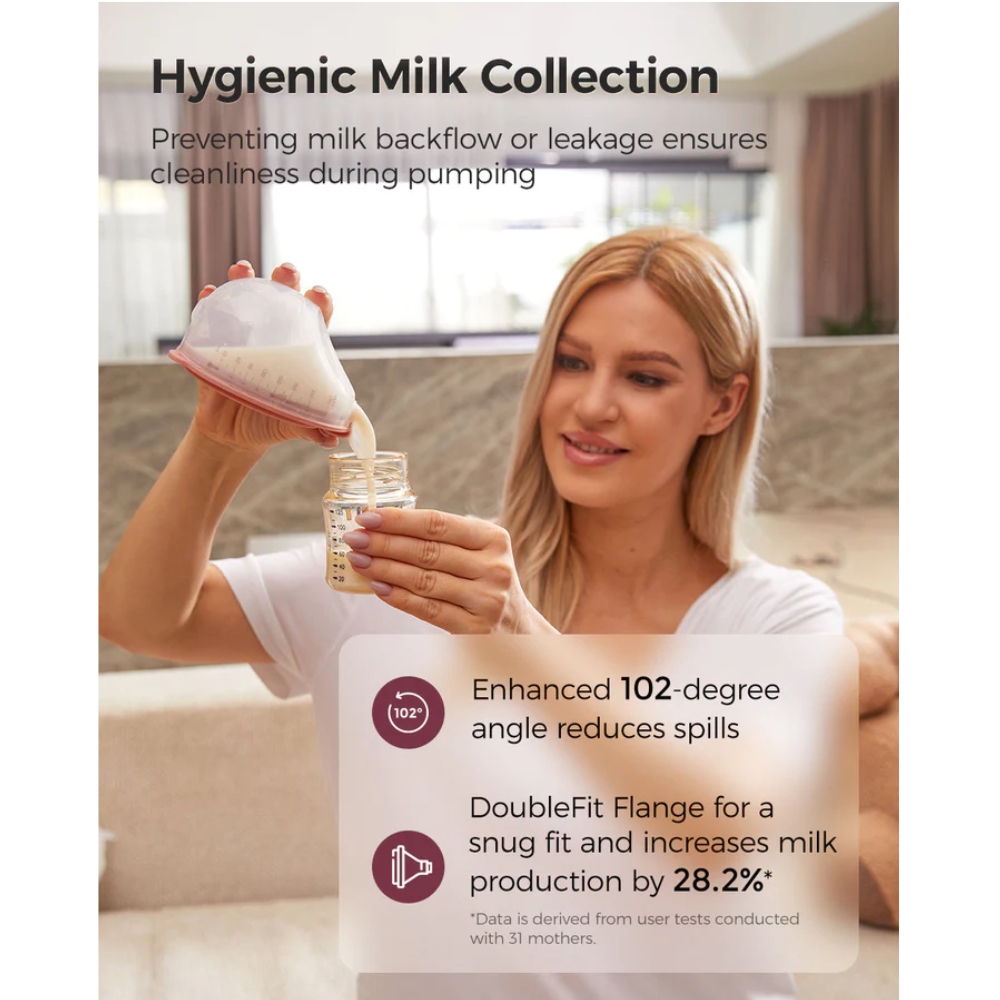 MOMCOZY V1 PRO BREAST PUMP เครื่องปั๊มนมแบบสวมใส่เกรดโรงพยาบาล - Image 2