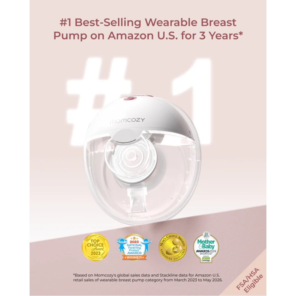 MOMCOZY M5 BREAST PUMP - DOUBLE เครื่องปั๊มนมไร้สายแบบสวมใส่ - Image 3