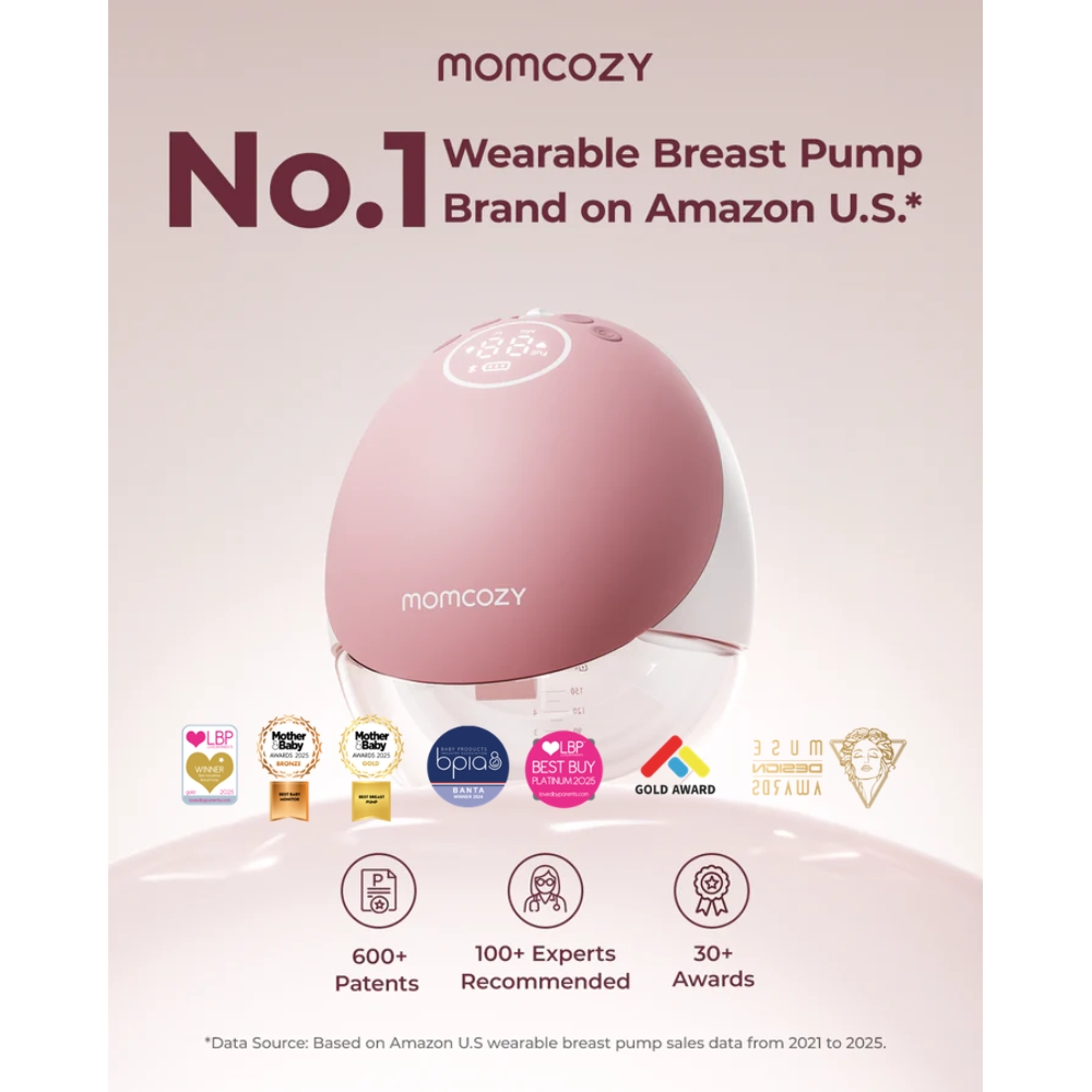 MOMCOZY M9 BREAST PUMP - DOUBLE เครื่องปั๊มนมไร้สายแบบสวมใส่ - Image 3