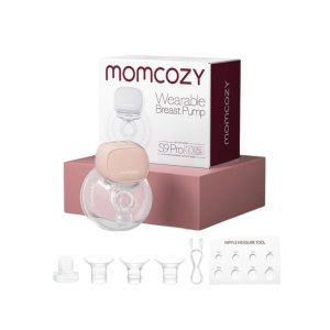MOMCOZY S9 PRO BREAST PUMP - SINGLE - PINK เครื่องปั๊มนมไร้สายแบบสวมใส่