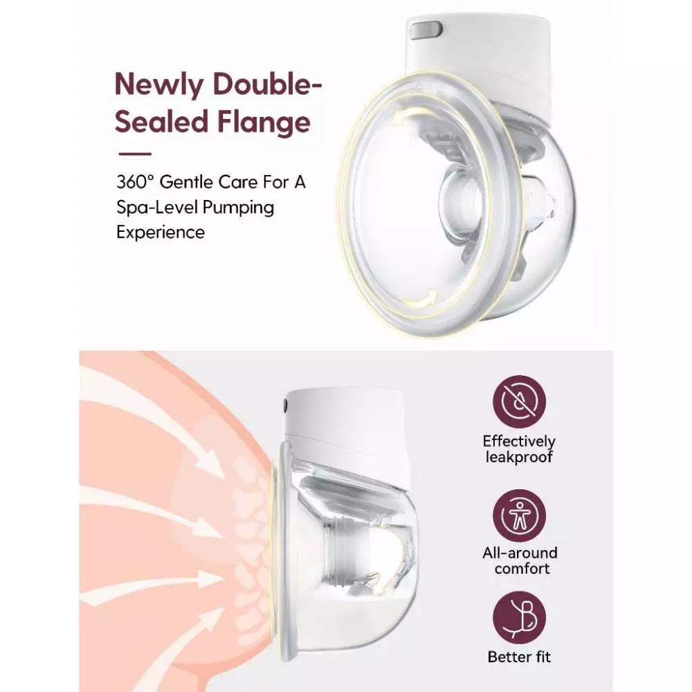 MOMCOZY S12 PRO BREAST PUMP - DOUBLE เครื่องปั๊มนมไร้สายแบบสวมใส่ - Image 7