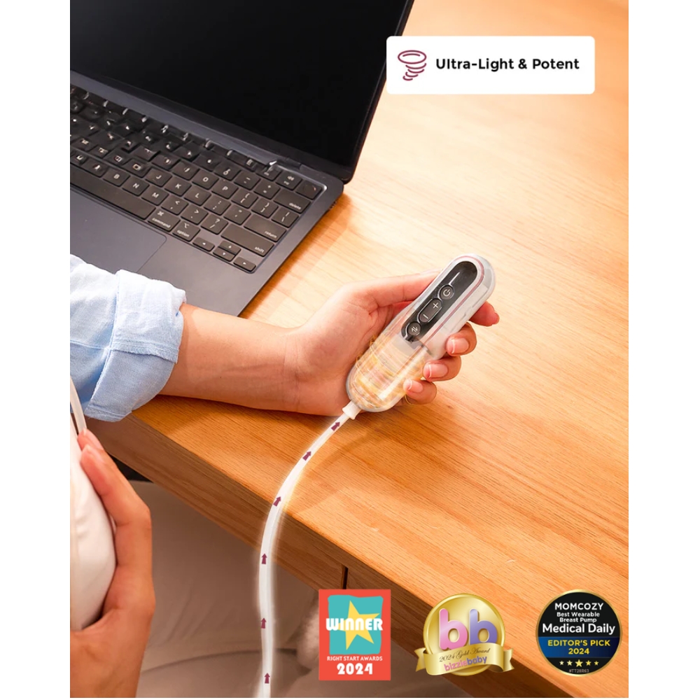 MOMCOZY V2 PRO BREAST PUMP เครื่องปั๊มนมแบบสวมใส่เกรดโรงพยาบาล - Image 9