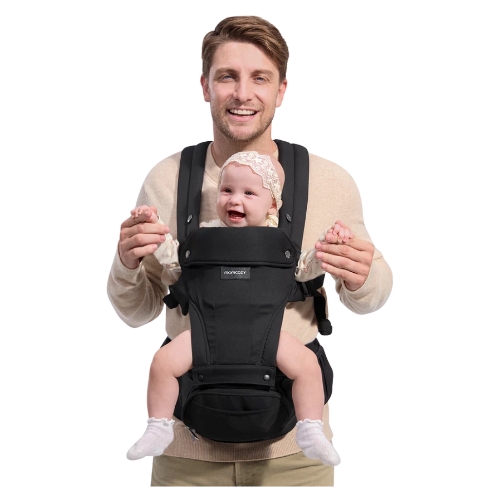 MOMCOZY 2 IN 1 ERGONOMIC HIP SEAT BABY CARRIER เป้อุ้มเด็กมีที่นั่ง 2-in-1