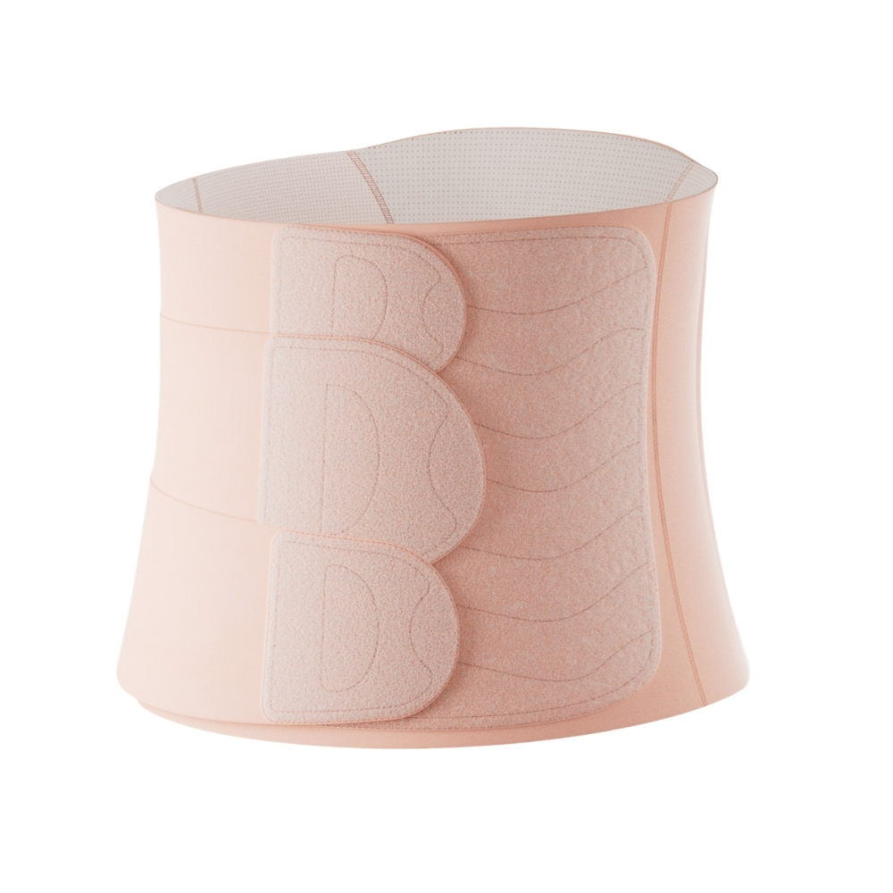MOMCOZY ERGOWRAP POSTPARTUM BELLY WRAP - OYSTER PINK M สายรัดหน้าท้องหลังคลอด ช่วยกระชับหน้าท้อง รองรับเอว และฟื้นฟูสรีระคุณแม่หลังคลอด