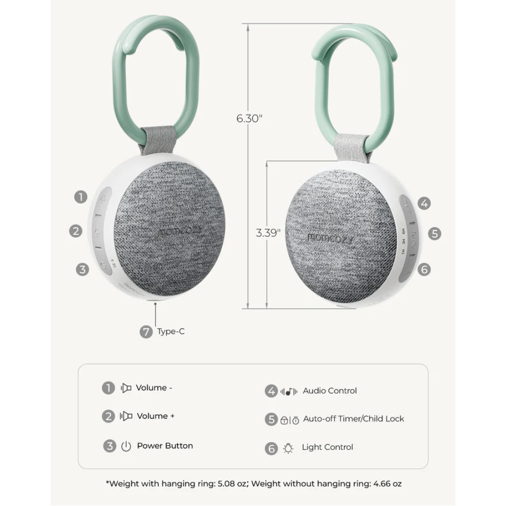 MOMCOZY PORTABLE SOUND MACHINE เครื่องเสียง แบบพกพา - Image 11