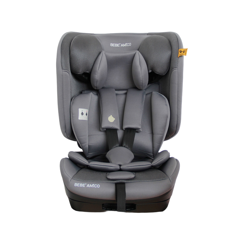 BEBE AMICO EVERGROW I-SIZE CARSEAT - GREY คาร์ซีทระดับพรีเมียม
