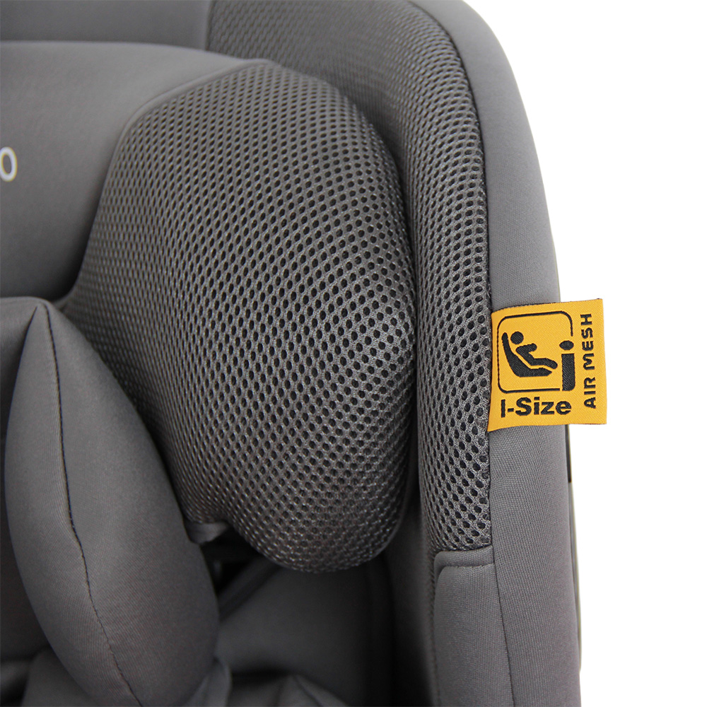 BEBE AMICO EVERGROW I-SIZE CARSEAT - GREY คาร์ซีทระดับพรีเมียม - Image 4