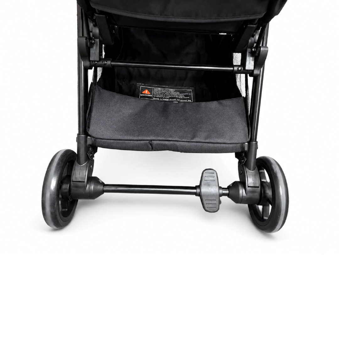 BEBE AMICO MARCO STROLLER - BLACK รถเข็นเด็กพรีเมียมสไตล์อิตาลี - Image 7