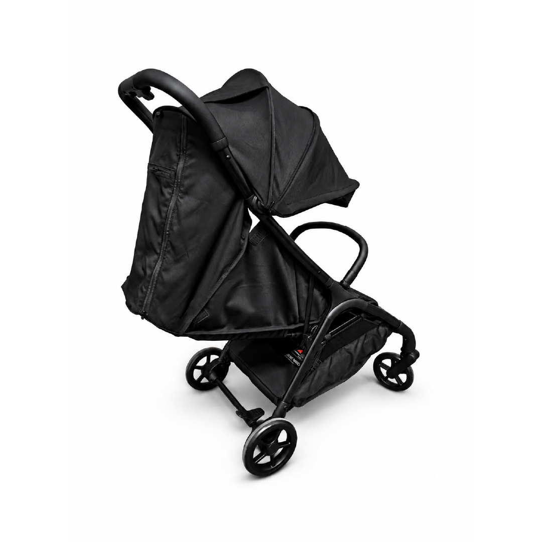 BEBE AMICO MARCO STROLLER - BLACK รถเข็นเด็กพรีเมียมสไตล์อิตาลี - Image 9