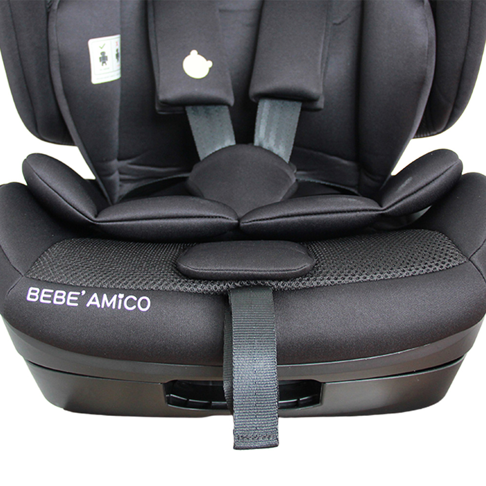 BEBE AMICO EVERGROW I-SIZE CARSEAT - BLACK คาร์ซีทระดับพรีเมียม - Image 4