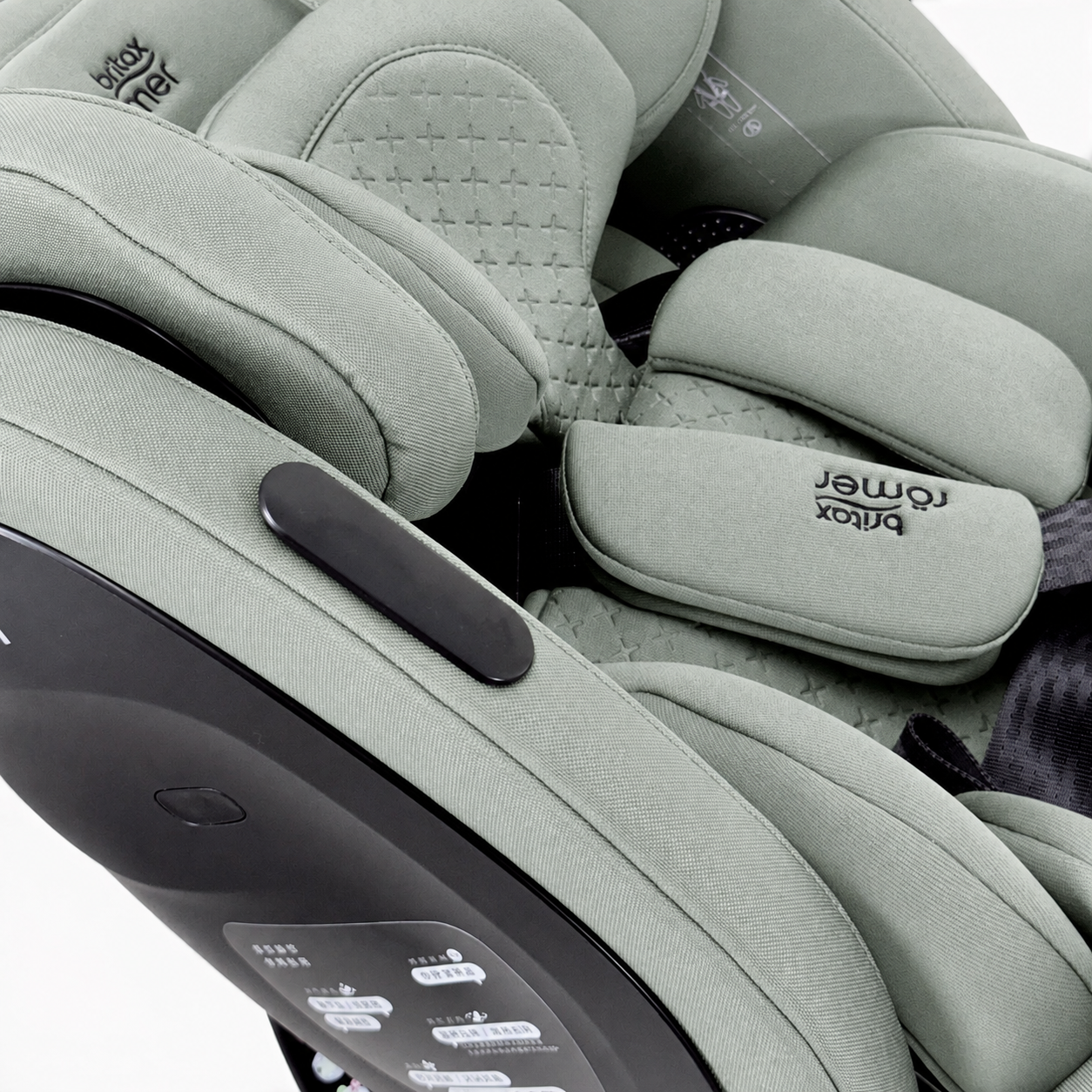 BRITAX ECHO SMART MAX - LUX SAGE GREEN คาร์ซีทเหมาะสำหรับเด็กอายุประมาณ 0–7 ปี - Image 4