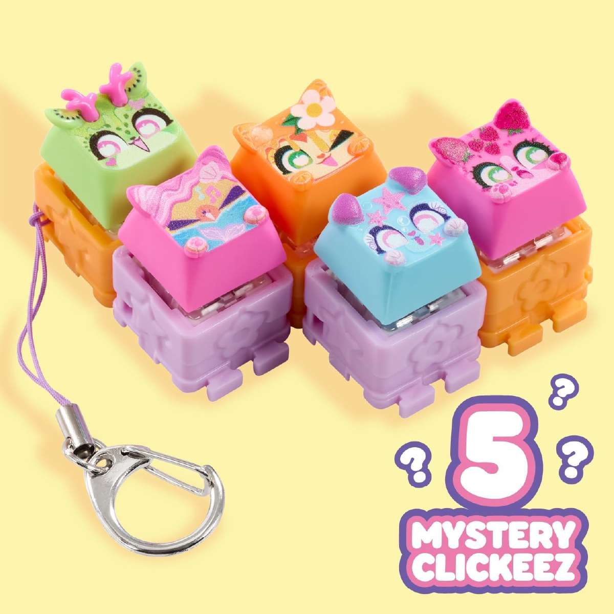 CLICKEEZ S2 5PACK ASST.ของเล่นปุ่มคีย์บอร์ดเดี่ยว - Image 2
