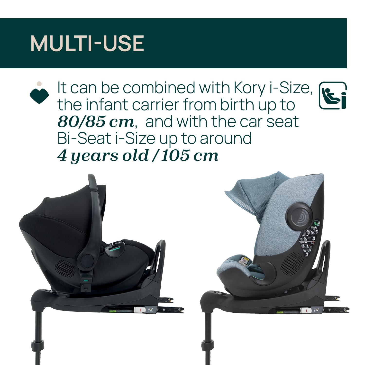 CHICCO FULL 360 I-SIZE BASE ฐานรองคาร์ซีทระบบ ISOFIX แบบหมุนได้ 360 องศา - Image 3
