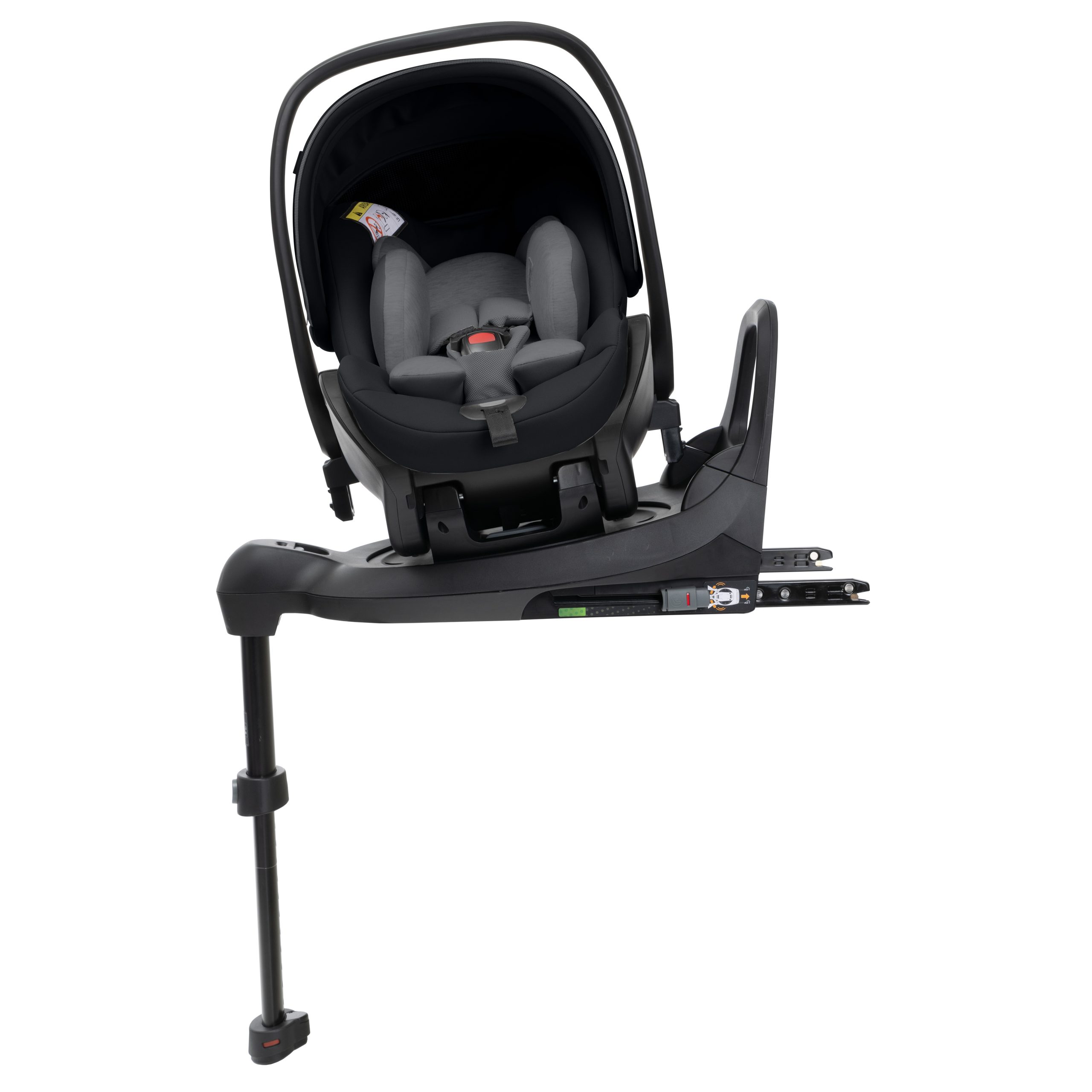 CHICCO FIRST SEAT RECLINE IS B.CAR SEAT BLACK S คาร์ซีทตะกร้าสำหรับเด็กแรกเกิด - Image 3