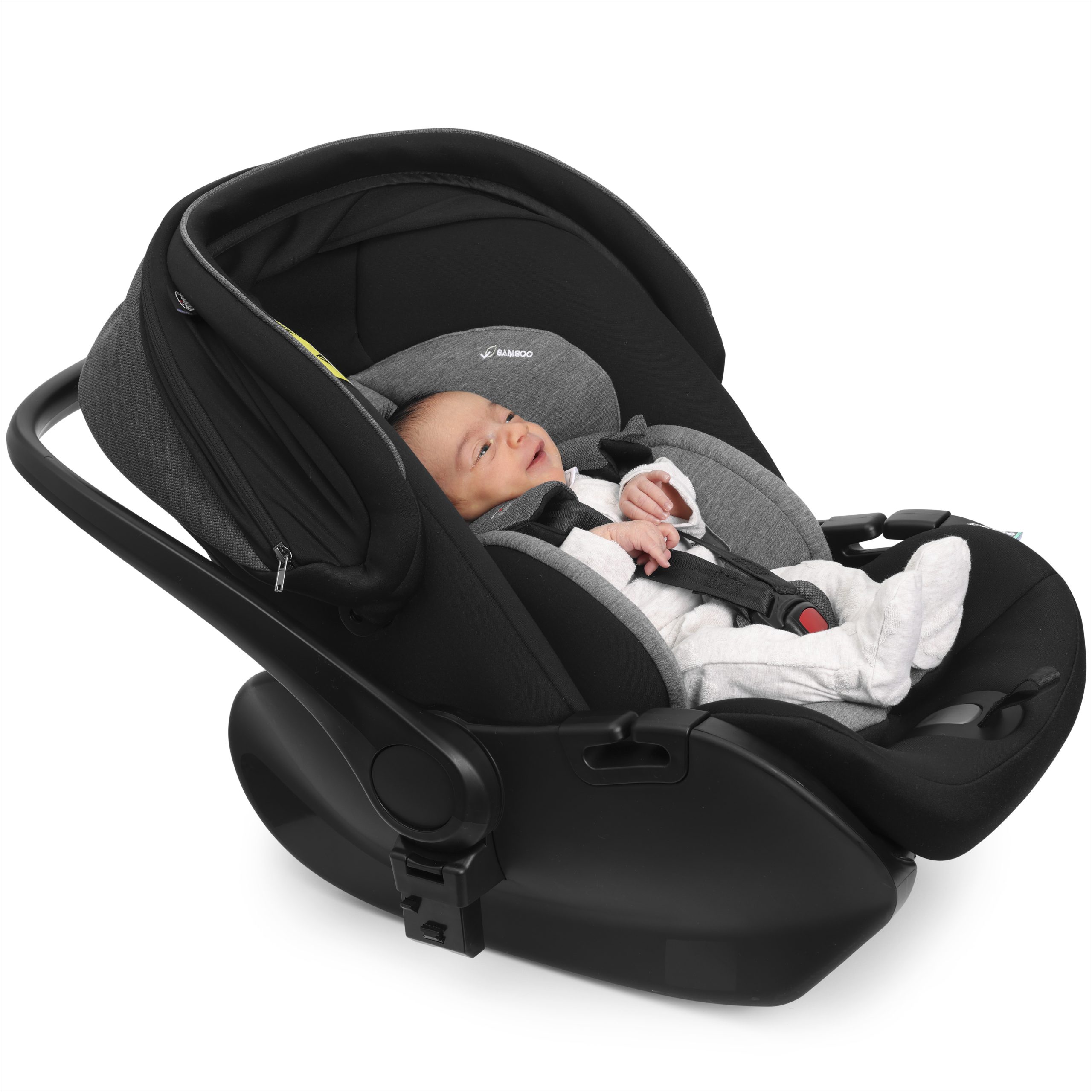 CHICCO FIRST SEAT RECLINE IS B.CAR SEAT BLACK S คาร์ซีทตะกร้าสำหรับเด็กแรกเกิด - Image 5