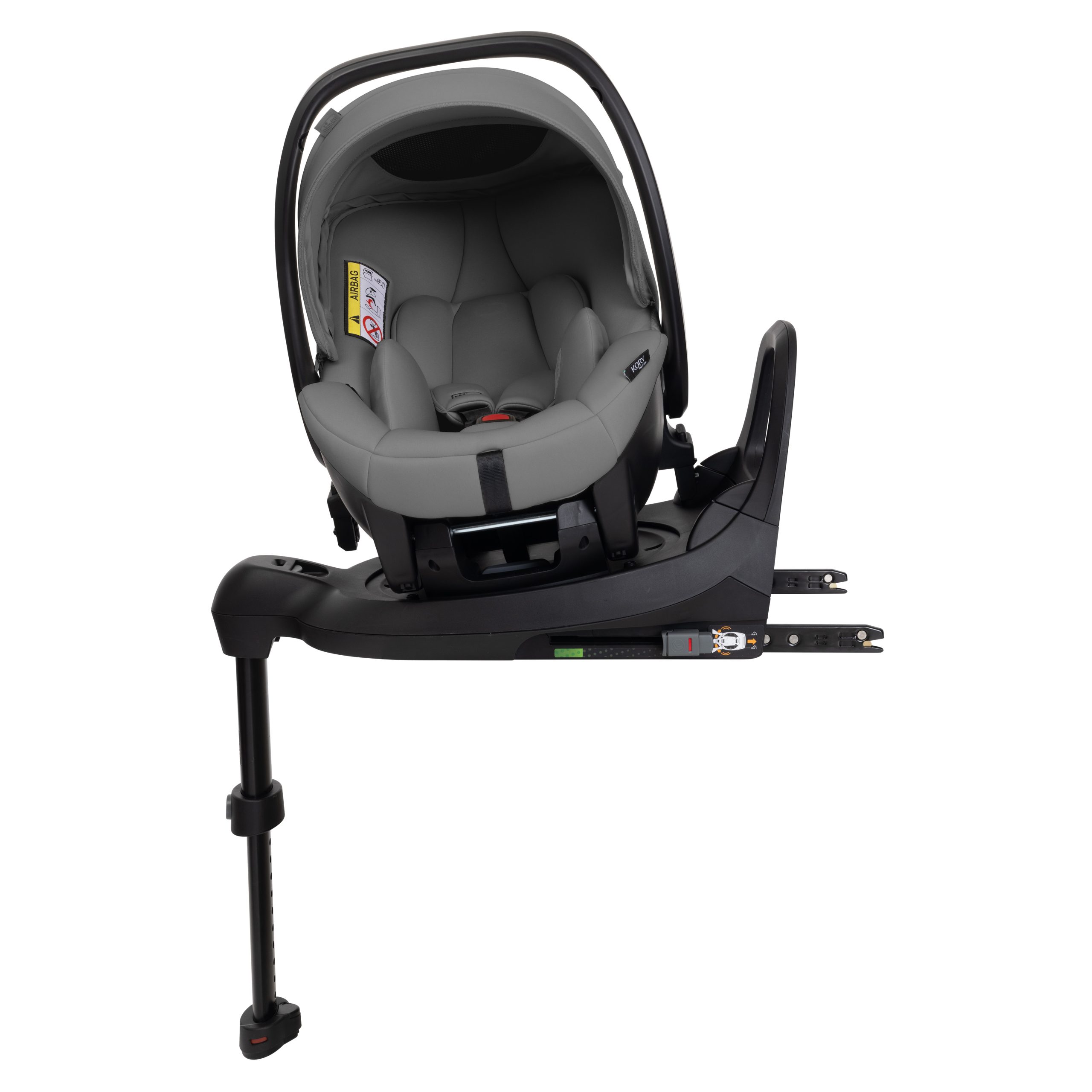 CHICCO KORY PLUS BABY CAR SEAT LUNAR ROCK คาร์ซีทตะกร้าเด็กแรกเกิดประสิทธิภาพสูง - Image 4