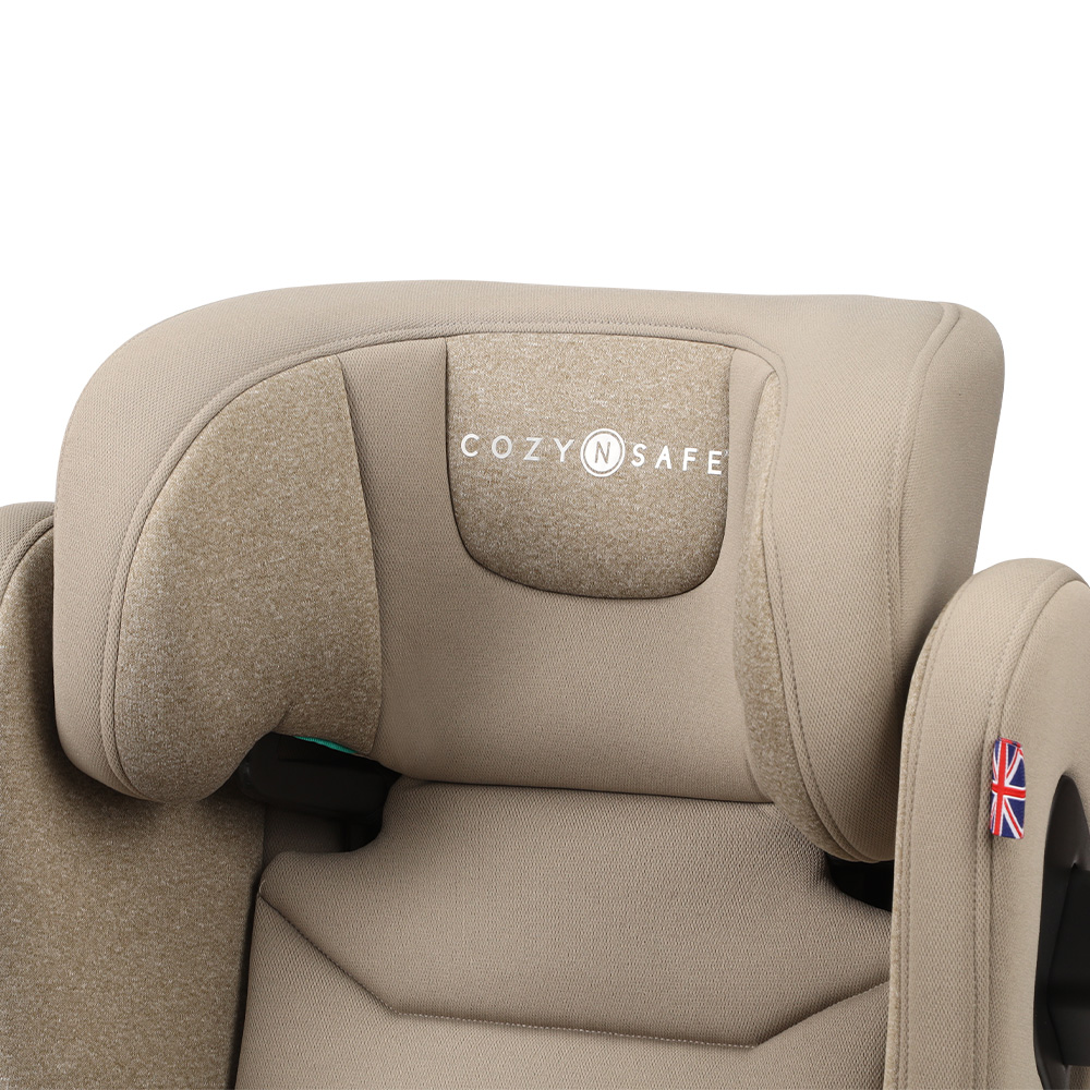 COZY N SAFE PORTLAND - ECRUคาร์ซีทแบบ High Back Booster สำหรับเด็กโต อายุประมาณ 4–12 ปี - Image 5