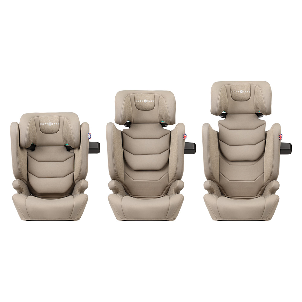COZY N SAFE PORTLAND - ECRUคาร์ซีทแบบ High Back Booster สำหรับเด็กโต อายุประมาณ 4–12 ปี - Image 2