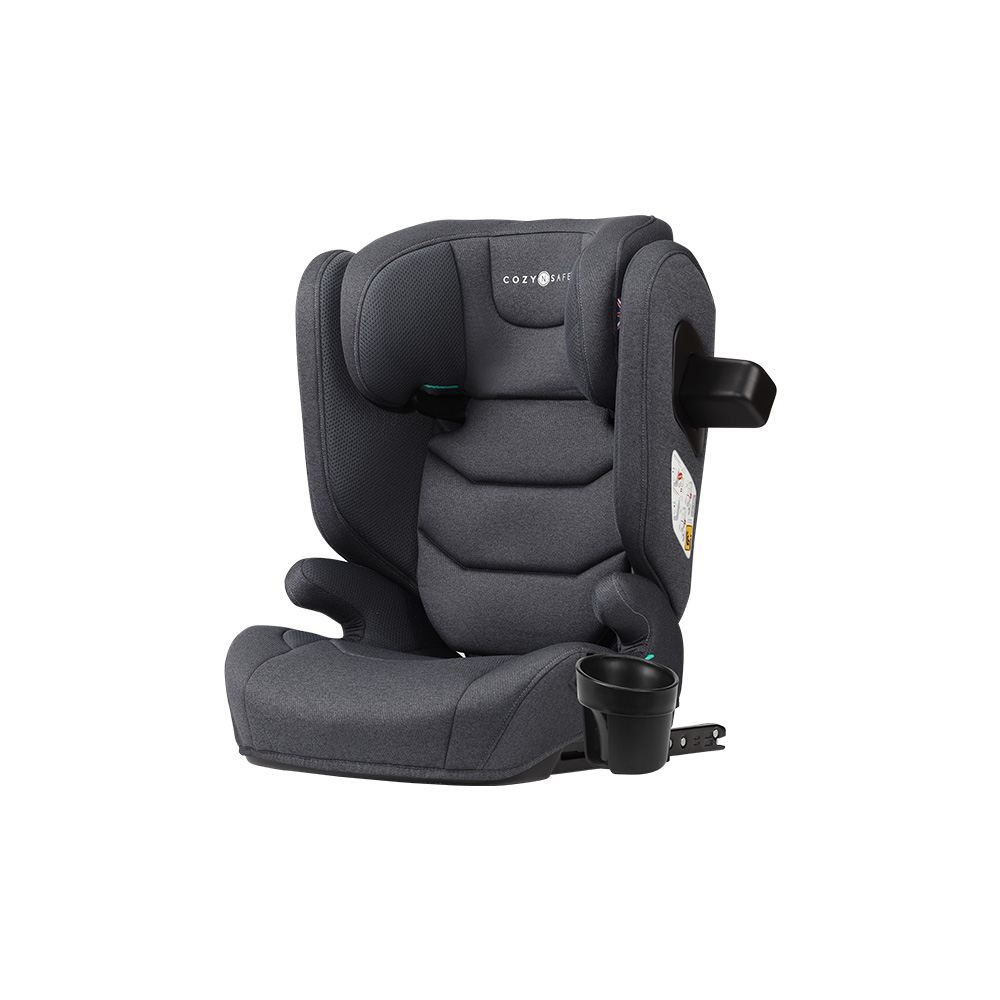 COZY N SAFE PORTLAND - SLATE คาร์ซีทแบบ High Back Booster สำหรับเด็กโต อายุประมาณ 4–12 ปี
