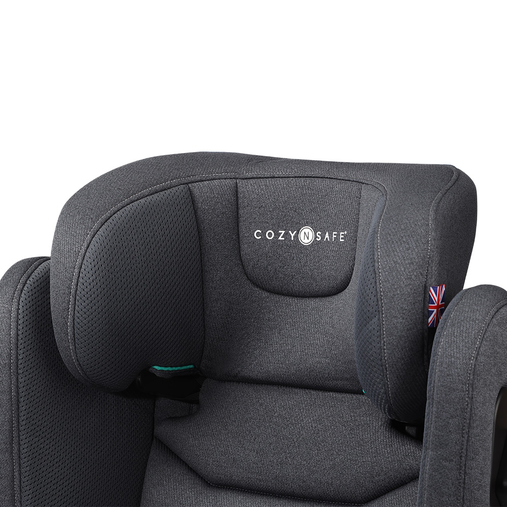 COZY N SAFE PORTLAND - SLATE คาร์ซีทแบบ High Back Booster สำหรับเด็กโต อายุประมาณ 4–12 ปี - Image 3