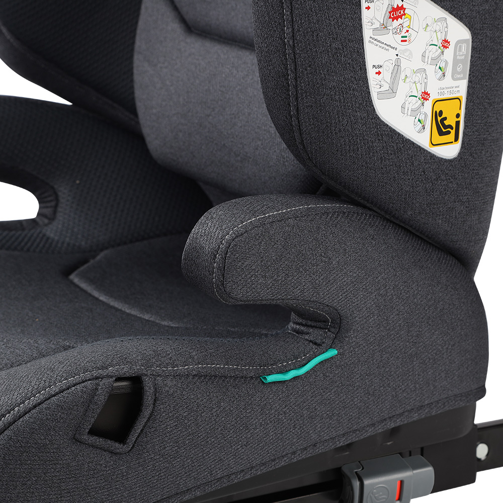 COZY N SAFE PORTLAND - SLATE คาร์ซีทแบบ High Back Booster สำหรับเด็กโต อายุประมาณ 4–12 ปี - Image 4
