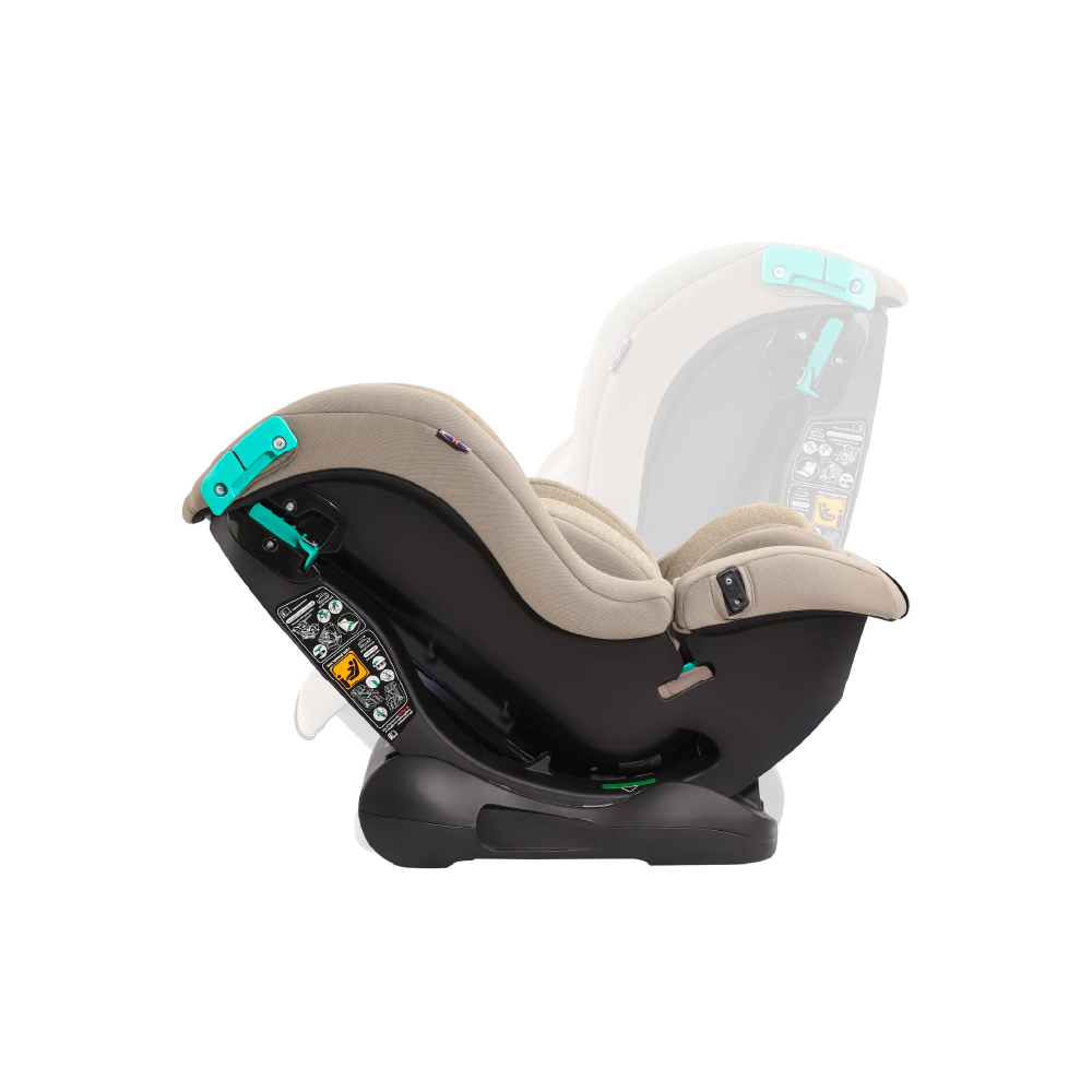 COZY N SAFE FITZROY + WITH A CUPHOLDER - ECRU คาร์ซีทมาตรฐาน R129 i-Size - Image 3