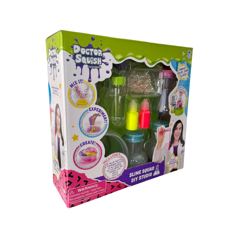 DOCTOR SQUISH SLIME SQUAD DIY STUDIO ชุดสตูดิโอทำสไลม์ DIY ด็อกเตอร์สควิช สไลม์สควอด - Image 2
