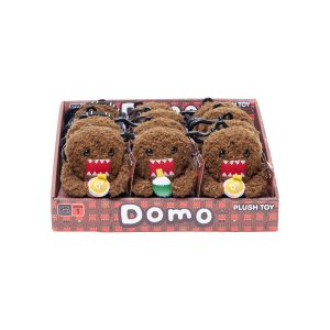 DOMO CLIP-ON PLUSH ASST. ตุ๊กตา DOMO รุ่นพวงกุญแจคลิปติด (Clip-On) ลายสุ่ม