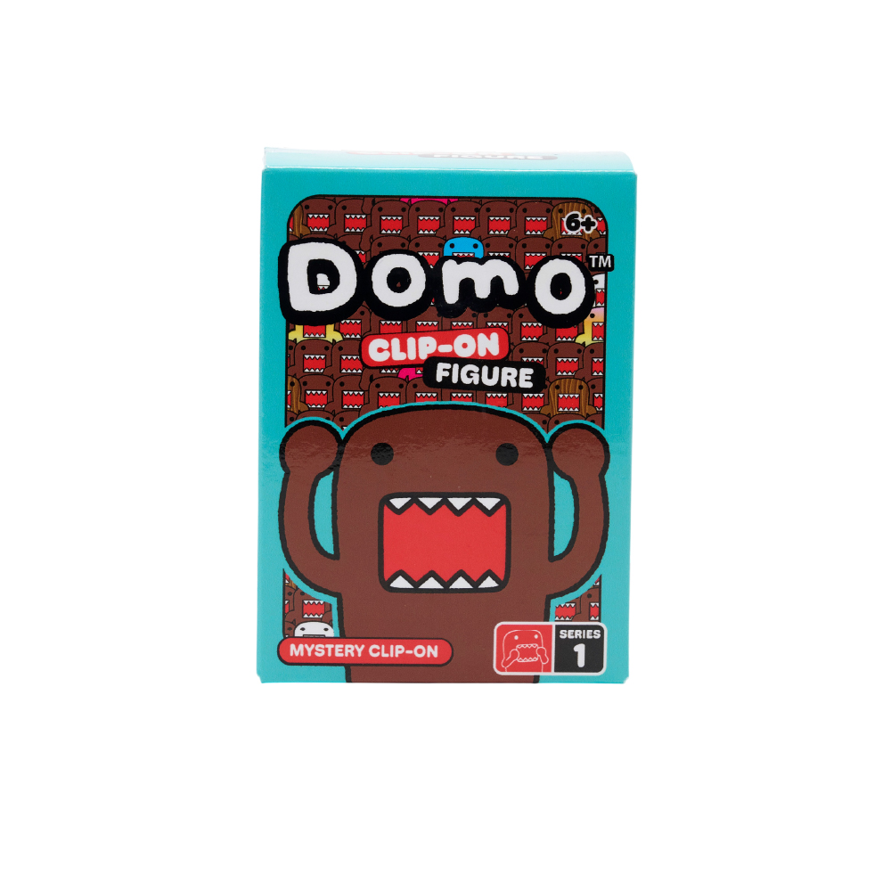 DOMO Plastic Clip-On Figure | ฟิกเกอร์ Domo พร้อมคลิปห้อยกระเป๋า