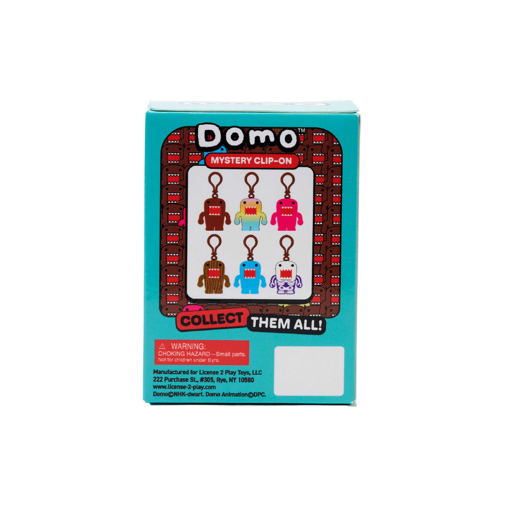 DOMO Plastic Clip-On Figure | ฟิกเกอร์ Domo พร้อมคลิปห้อยกระเป๋า - Image 15