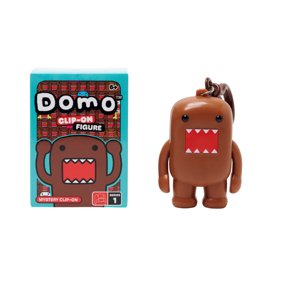 DOMO Plastic Clip-On Figure | ฟิกเกอร์ Domo พร้อมคลิปห้อยกระเป๋า - Image 3