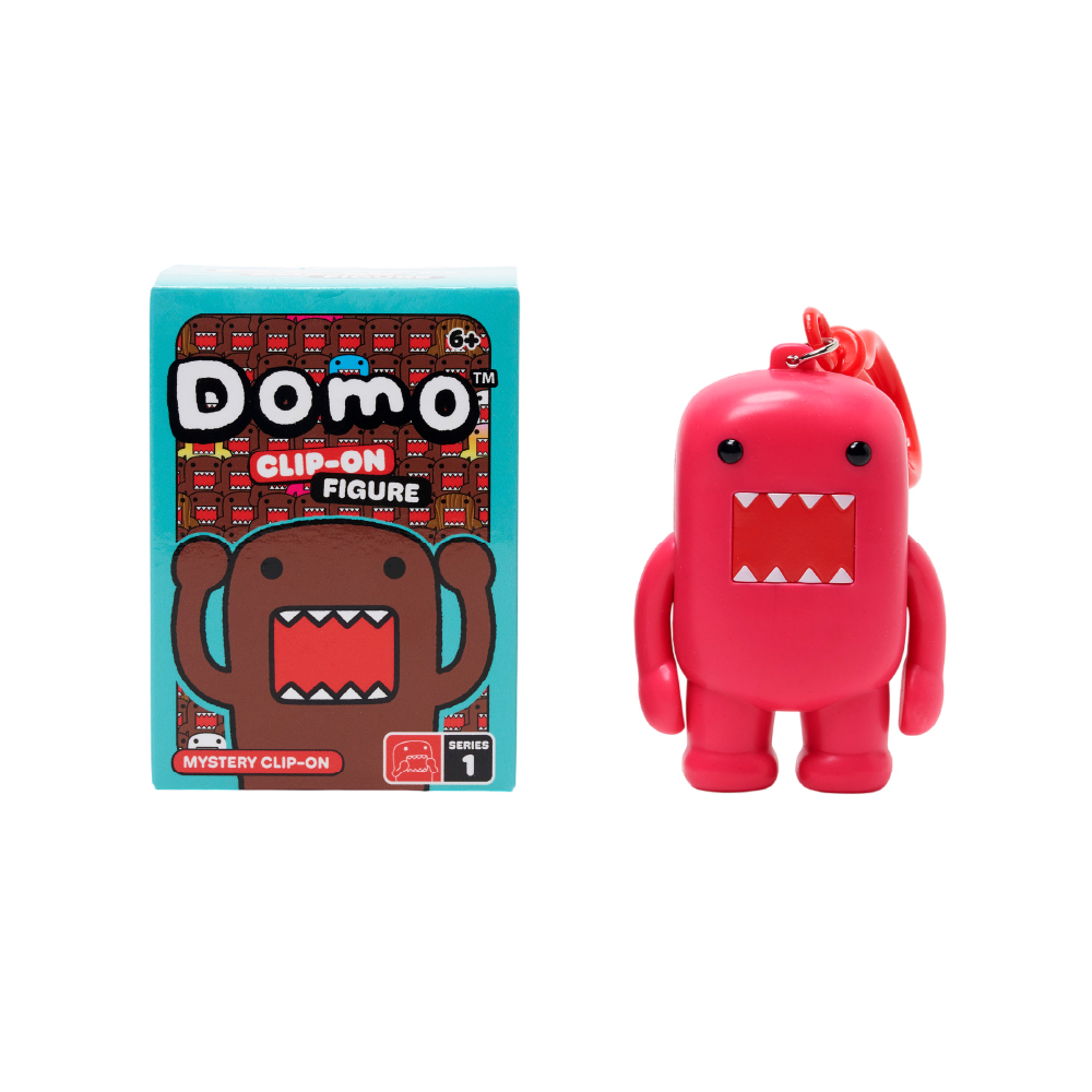 DOMO Plastic Clip-On Figure | ฟิกเกอร์ Domo พร้อมคลิปห้อยกระเป๋า - Image 5