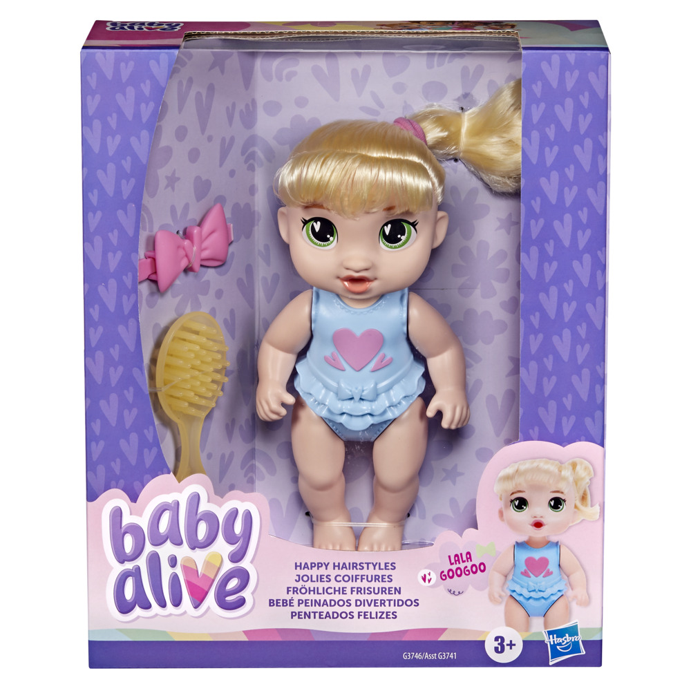 BABY ALIVE HAPPY HAIRSTYLES - LALA GOOGOO ตุ๊กตาเบบี้อไลฟ์