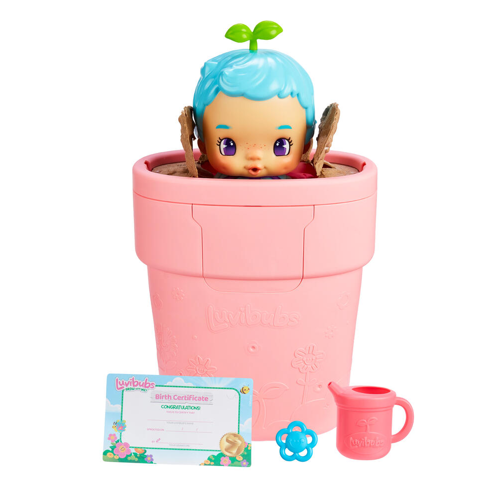 Luvibubs Doll ตุ๊กตาเด็กน้อยมหัศจรรย์ที่เติบโตจากกระถางดอกไม้ BRAVE BELLA - Image 6