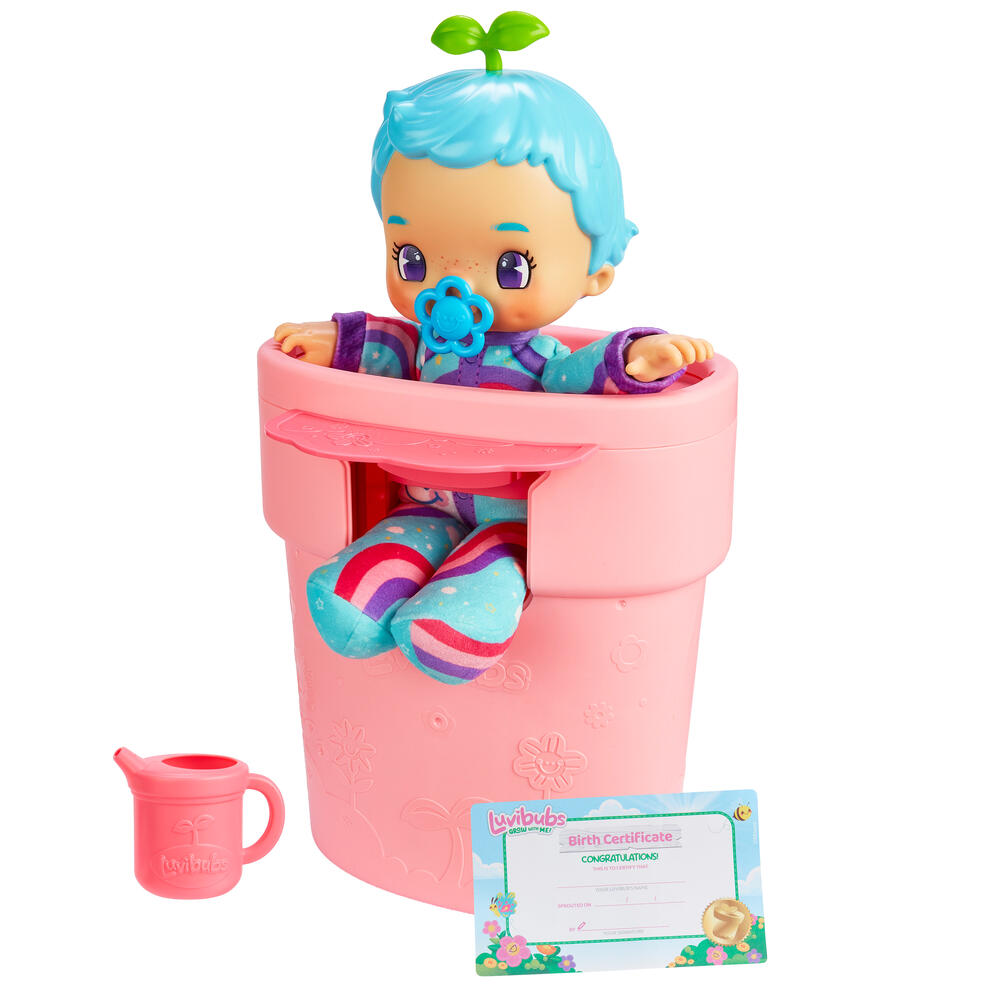 Luvibubs Doll ตุ๊กตาเด็กน้อยมหัศจรรย์ที่เติบโตจากกระถางดอกไม้ BRAVE BELLA - Image 7