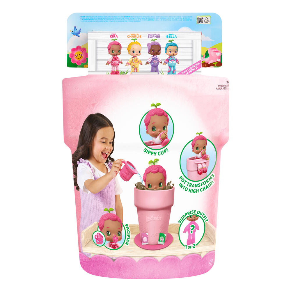 Luvibubs Doll ตุ๊กตาเด็กน้อยมหัศจรรย์ที่เติบโตจากกระถางดอกไม้ KIND KIRA - Image 4