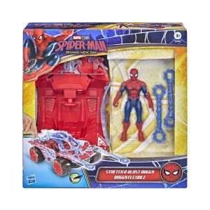 SPIDER-MAN BRAND NEW DAY  STRETCH AND BLAST BUGGY  ชุดรถซิ่งสุดคูลของสไปเดอร์แมน